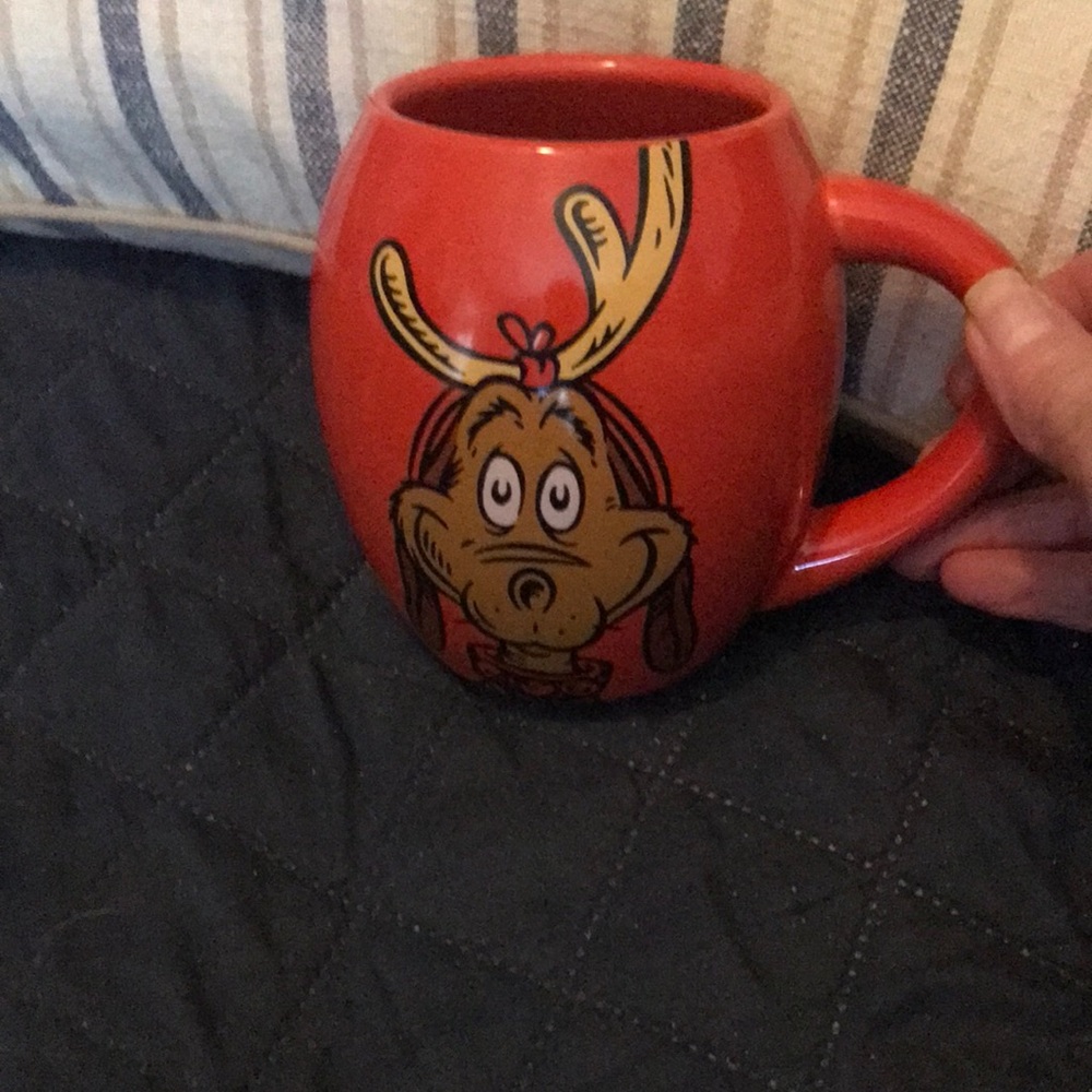 Red How the Grinch Stole Christmas Ceramic Coffee Mug